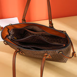 The Teacher Tote Genuine Leather Portable Women's Bag Fashionable Large Capacity Travel Sling Bag Tote Bag