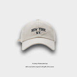 Yankee Baseball Cap Letter Embroidery Women's Fashion Casual Peaked Cap