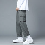 Nasa Sweatpants Men's Spring and Autumn Pure Cotton Exercise Casual Pants Loose