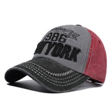 Yankee Baseball Cap English Embroidered Baseball Cap Men's and Women's Peaked Cap