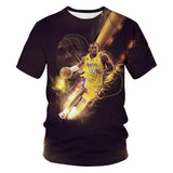 In Memory of Kobe T Shirt Black Mamba Kobe Bryant Short Sleeve Men's and Women's T-shirt