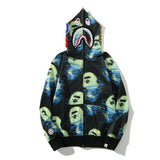 Bape Hoodie Sweater 3D Digital Printing Stylish Autumn and Winter