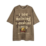 Man Tees Fashion Brand Heavy Short-Sleeved T-shirt