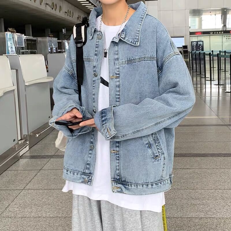 Denim Shirts Denim Jacket for Men Spring and Autumn Jacket