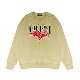 Amiri Sweatshirt Amiri Crew Sweatshirts Crew Neck Sweater