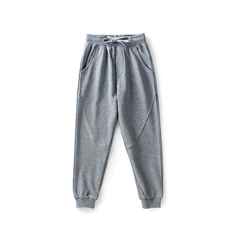 Children Boy Pants Crawler Spring and Autumn Sports Trousers