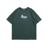 Men T Shirt Summer Casual Tops Men's Clothes Summer Wear Retro Men's round Neck Short Sleeve Beautiful Casual Helmet Printed T-shirt Fashion