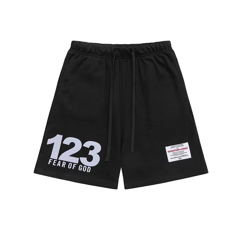 Rrr123 Shorts Fog Couple Casual Shorts Hip Hop