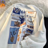 Tom and Jerry Hoodie Autumn and Winter Fleece Sweater Men's Jacket