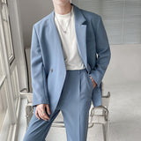 Seersucker Suit Men's Suit Casual Suit Top