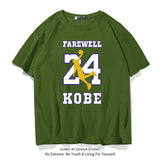 In Memory of Kobe T Shirt Short-Sleeved T-shirt Men's Sports