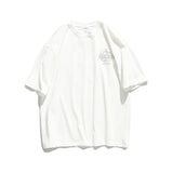 Men's T-shirt Summer Vintage Printed Short Sleeve T-shirt Men's Loose round Neck Half Sleeve Top Men