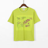 Cavempt Ce Life Cav @ Empt Mobile Phone Printing Male and Female Couple Short Sleeve