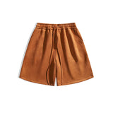 Men Shorts Suede Loose Casual