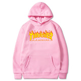 Thrasher Hoodie Hip Hop Fashion Hooded Sweatshirt Top