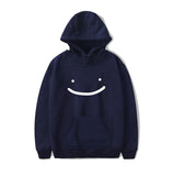 Dreamwastaken Men's Novelty Hoodies Dream Merch Shirt Cartoon Print Sweatshirt Casual Loose-Fitting Hoodie Outerwear Shirt