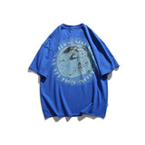 Man Summer T Shirt Printed round Neck