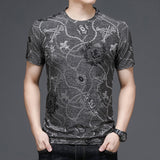 Transparent Shirt for Men Men's T-shirt Summer Short Sleeve
