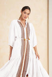 Women Dresses Five-Quarter Sleeve Fashion Dress