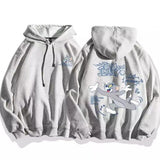 Tom and Jerry Hoodie Sweater Men's Autumn and Winter Long Sleeves Coat