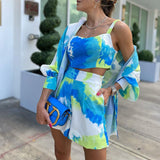 Women Pants Suit Women's Spring/Summer Temperament Leisure Three-Piece Suit