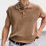 Polo Shirts Spring/Summer Knitwear Men's Polo Top