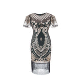 The Great Gatsby Prom Dresses Beaded Tassel Dress