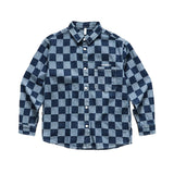 Denim Shirts Men's Long-Sleeved Casual Shirt Men's Jacket