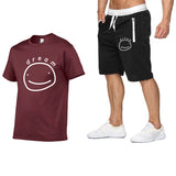 Dreamwastaken Novelty Hoodies Dream Merch Shirt Printed Short Sleeve T-shirt Set