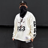 Rrr123 Sweatshirt Fear of God Joint Name Rrr123 Casual Loose Sweatshirt