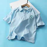 Children Hoodie Sweatshirts Boy's Short-Sleeved T-shirt Summer Wear