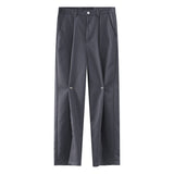 Men Suit Pants Men's Autumn and Winter Solid Color Suit Suit Men