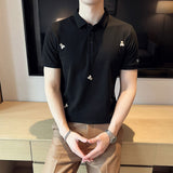 Men Short Sleeve T-Shirt Polo Shirt
