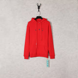 Drippy Hoodies Ow Fall/Winter Hoodie Dissolved Red Arrow Water Drop Printed Hoodie