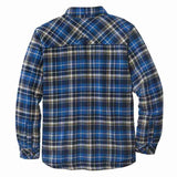 John Dutton Jacket Autumn and Winter Patch Pocket Plaid Shirt Long Sleeve Loose Velvet Thickened Coat