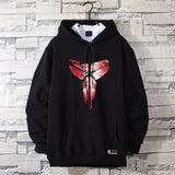 In Memory of Kobe Hoodie Commemorative Kobe No. 24 Hooded Sweater Sports Winter Fleece-Lined