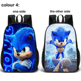 Shadow Backpack Double-Sided Schoolbag Sonic Backpack