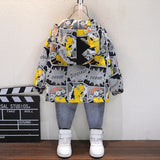 Toddler Boys Jackets Boys' Dinosaur Coat Cartoon Hooded