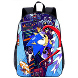 Shadow Backpack Sonic Schoolbag for Elementary School Students