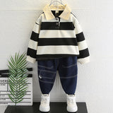 Toddler Boys Sweater Boys' Spring and Autumn Suits Children's Clothing