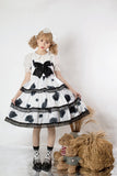 Gothic Lolita Harajuku Style Clothing Cow Lolita JSK Suspender Dress