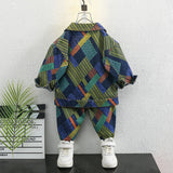 Toddler Boys Jackets Boys Denim Suit Spring and Autumn Baby Boys