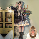 Gothic Lolita Harajuku Style Clothing Chinese Style Lolita Dress Garden Dream JSK Retro Elements