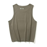 Fog Essentials Vest Fog Double Line Essentials Letter Vest T-shirt Men's and Women's Fear Of God Loose Fashion Brand Waistcoat