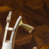 Nude Wide Fit Block Heels