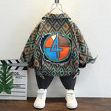 Toddler Boys Jackets Boys' Denim Jacket Spring and Autumn Clothes for Children