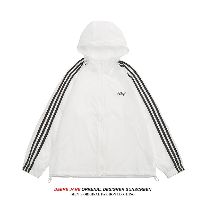 Men Sun Protection Clothing Jacket Men Summer Fashion Brand Breathable Sun Protection Clothing Loose
