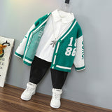 Toddler Boys Sweater Boys' Cardigan Knitted Sweater Spring Clothes for Children
