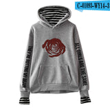 Juice WRLD in Loving Memory Hoodie Juice WRLD Peripheral Fashion Fake Two Pieces Printed Sweater for Women