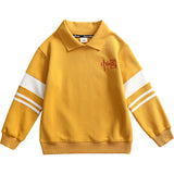 Children Hoodie Sweatshirts Sweater Children Lapel Autumn Sweater